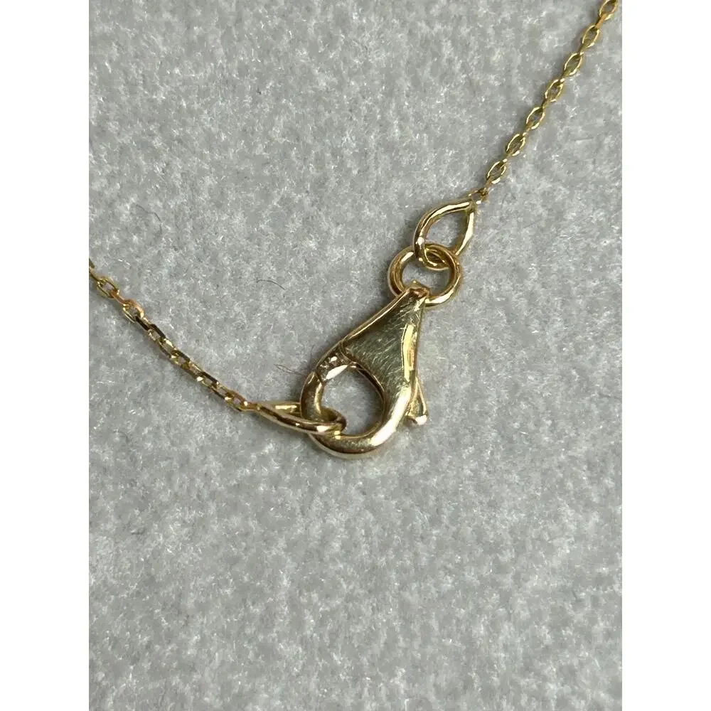 Shane Jewelry 14k solid yellow gold white pearl station chain necklace 18” 8.54g - Picture 10 of 13